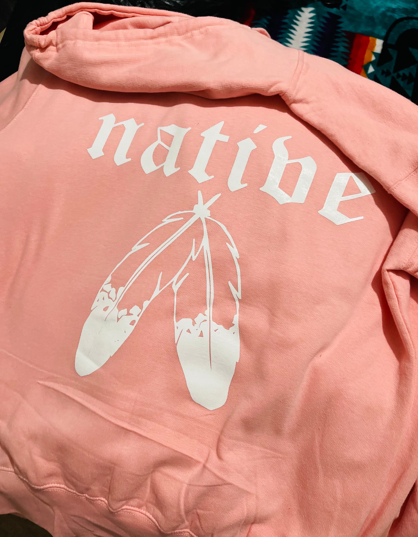 PINK NATIVE OG HOODY