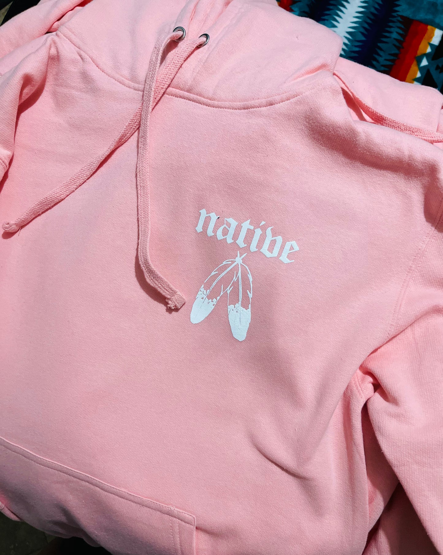 PINK NATIVE OG HOODY